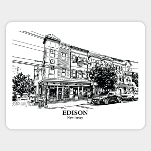 Edison - New Jersey Sticker